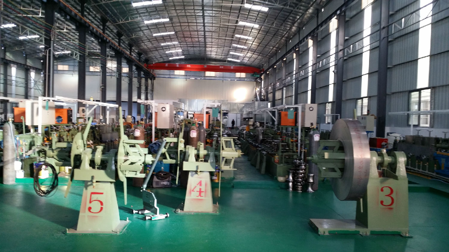 广东永穗管业品牌不锈钢管生产工厂车间实拍图